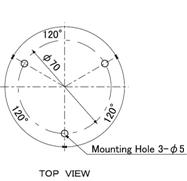 3 screw fixing installation